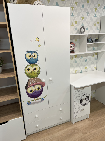 Шкаф коллекции Совята NEW от Династия Kids