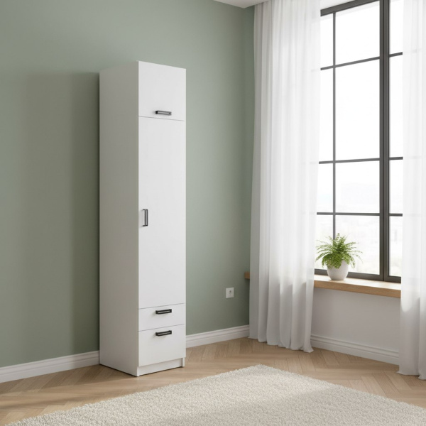 Пенал-стеллаж коллекции Престиж 1.1 (без принта)