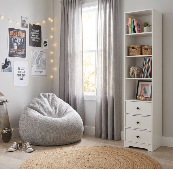 Пенал-стеллаж коллекции Норд 