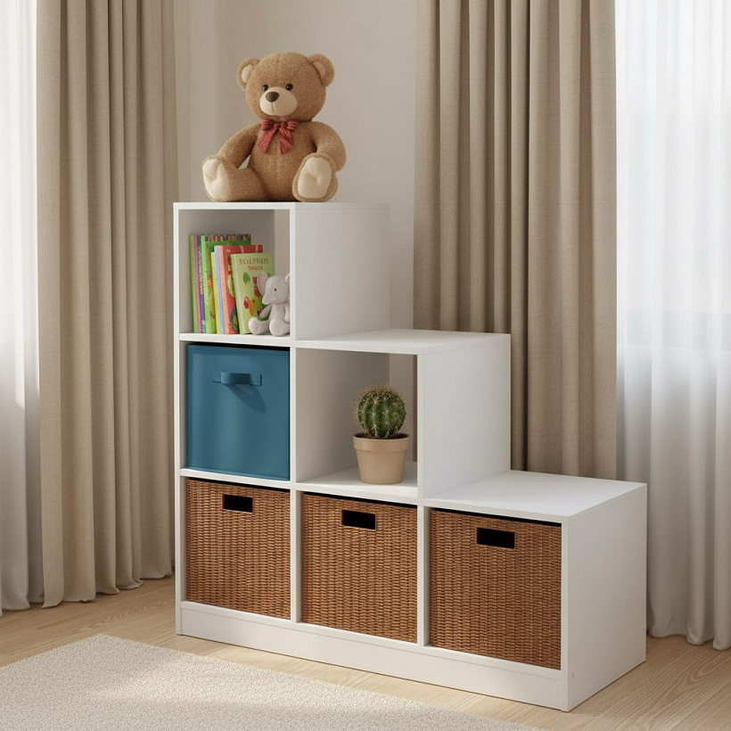 Стеллажи для Детской комнаты от Династия Kids