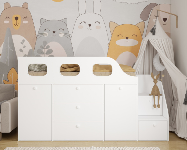 Кровать-чердак Хэппи 180х80 