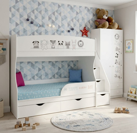 Шкаф коллекции Хэппи  от Династия Kids