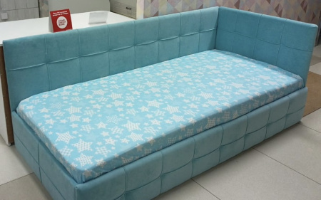 Угловая кровать Бонни Грей 90х200 (универсальный угол) от Династия Kids