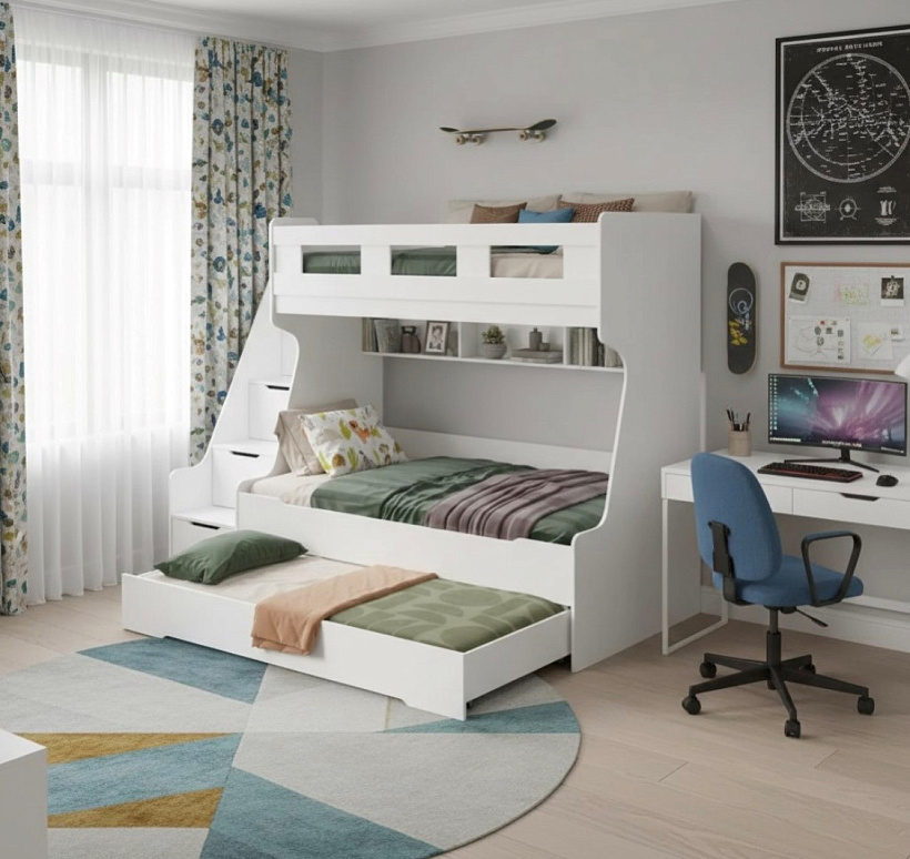 Двухъярусные кровати от Династия Kids