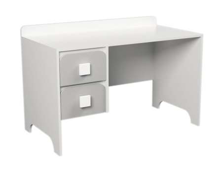 Стол Юни 100 см (серебро+белый)  от Династия Kids