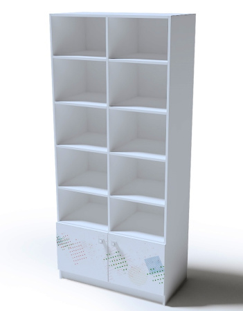 Стеллаж коллекции мебели Футбол от Династия Kids